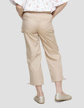 Little M Woven Paperbag Girls Culottes Pants Pocket
