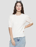 Connexion Rib Puff Sleeve Women's T-Shirt