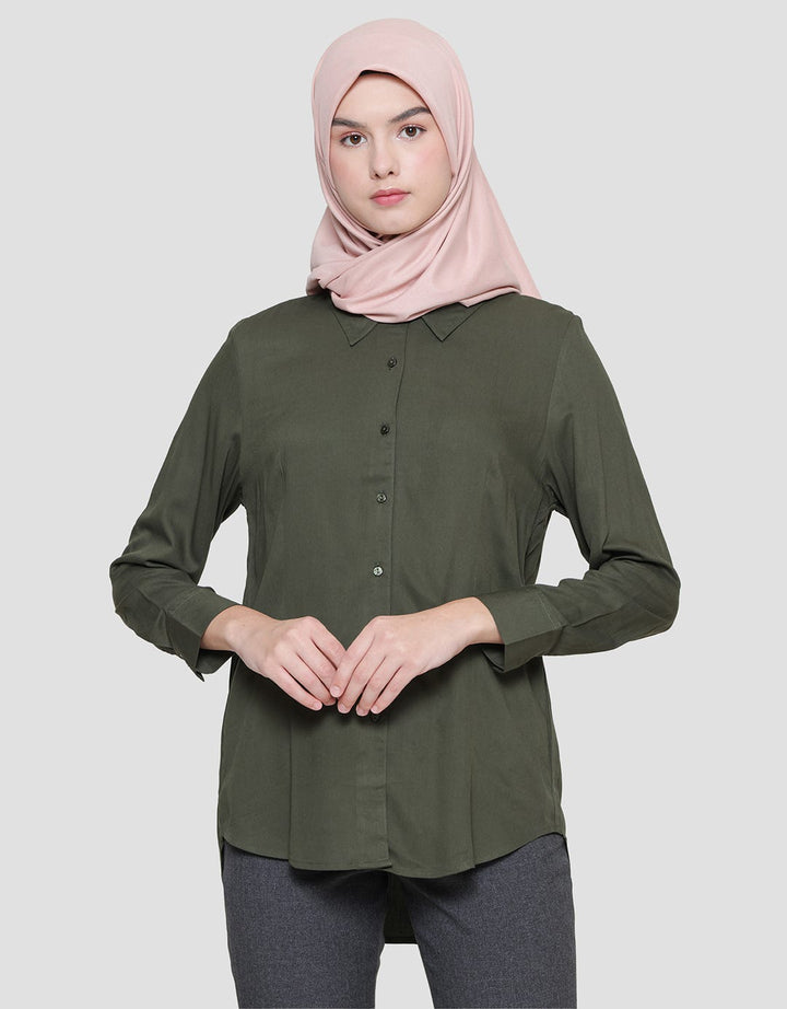 Annisa Rayon Women's Long Sleeve Shirt