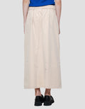 Nevada Cargo Nylon Taslan Wrinked Rok Midi Wanita