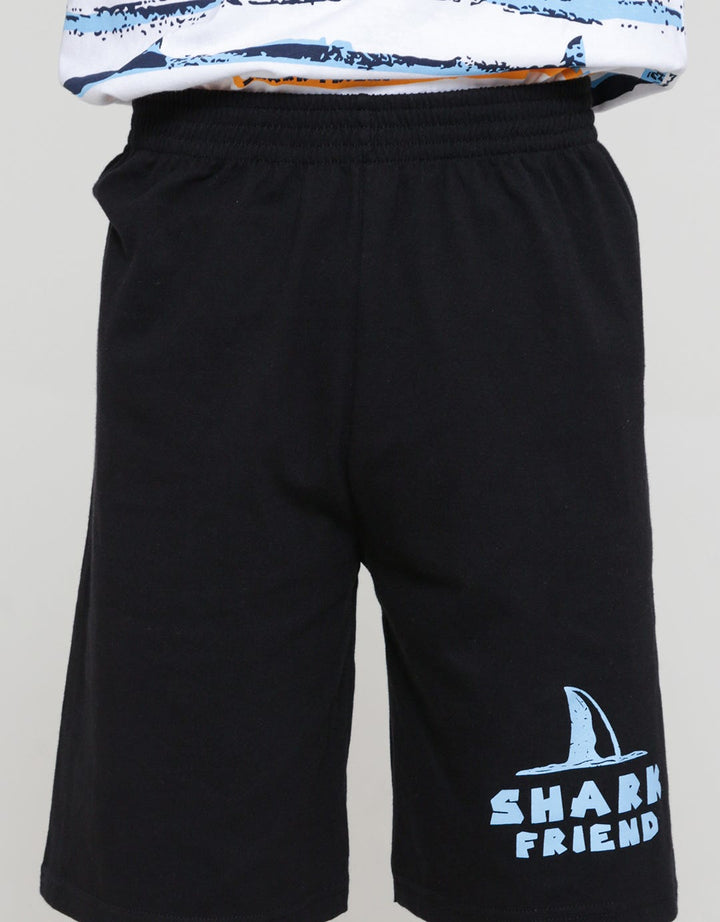 Aero Shark Friends Dewshark Baju Set Anak Laki-laki