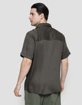 Nevada Cuban Solid Men's Short Sleeve Shirt