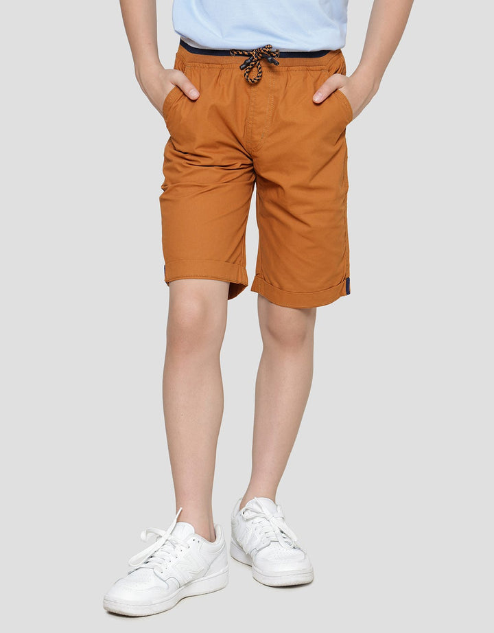 Nevada Solid Wove Boys Shorts