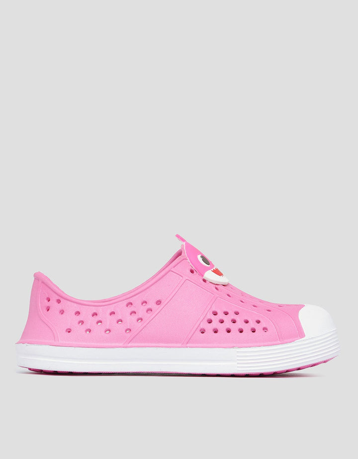 Character Shark Slip On Girls