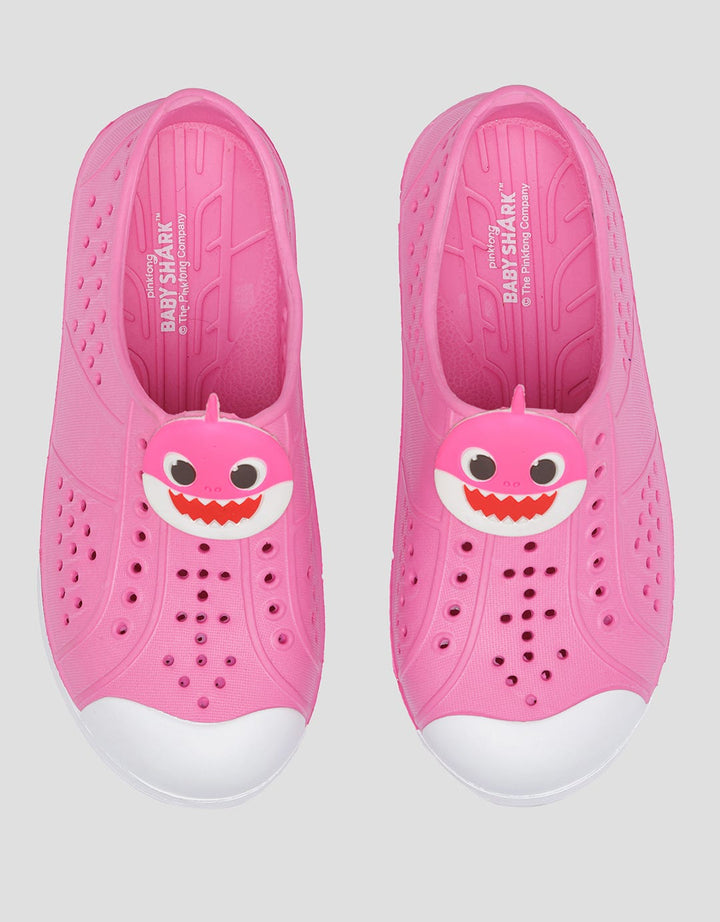 Character Shark Slip On Girls