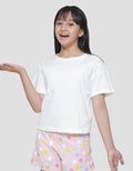 Nevada Boxy Plain Kaos Anak Perempuan