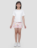 Nevada Boxy Plain Kaos Anak Perempuan