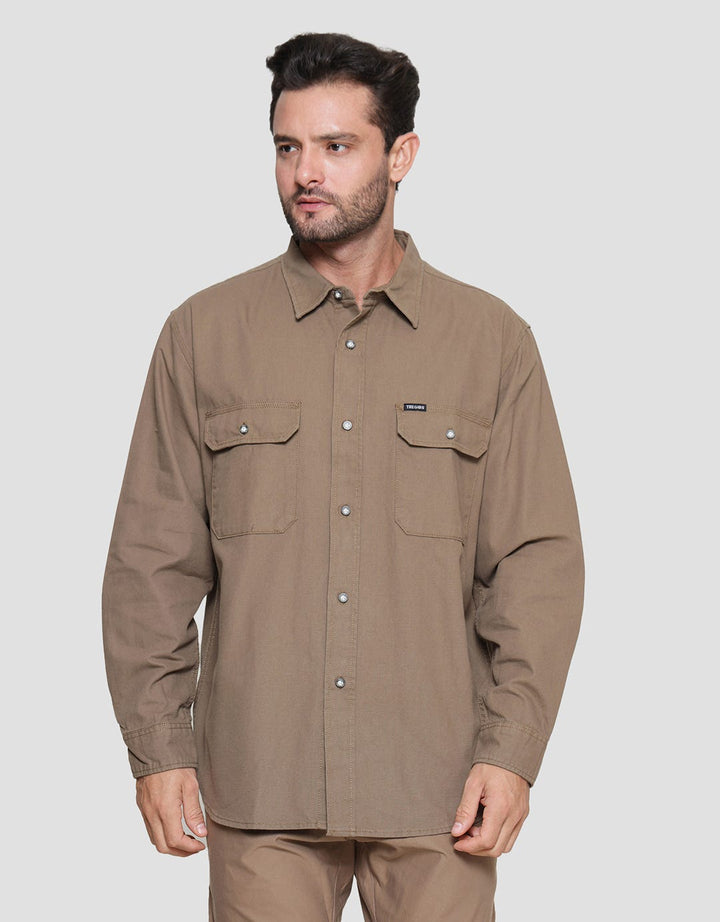 Gab's Kemeja Lengan Panjang Over Size Pria