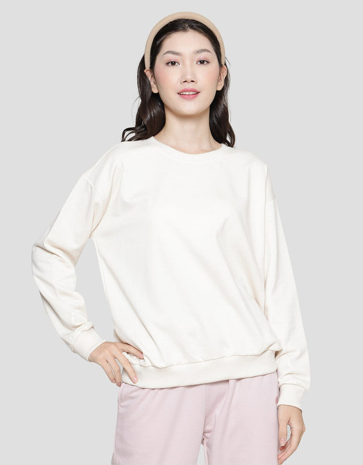 Nevada Basic Plain Look Sweater Wanita