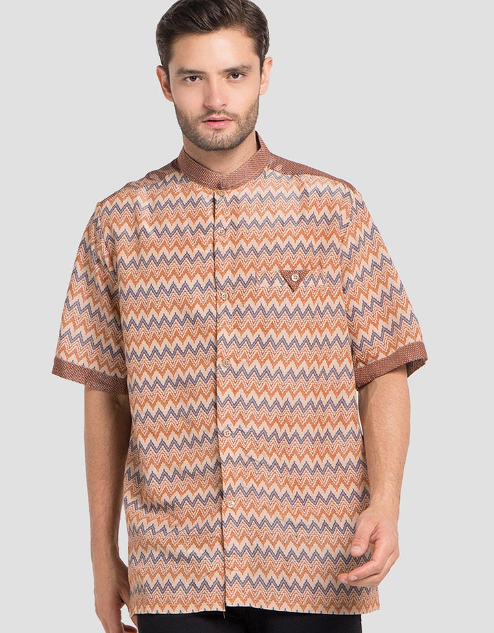 Adikusuma Regular Fit Batik Tejo Mutiara Koko Pria