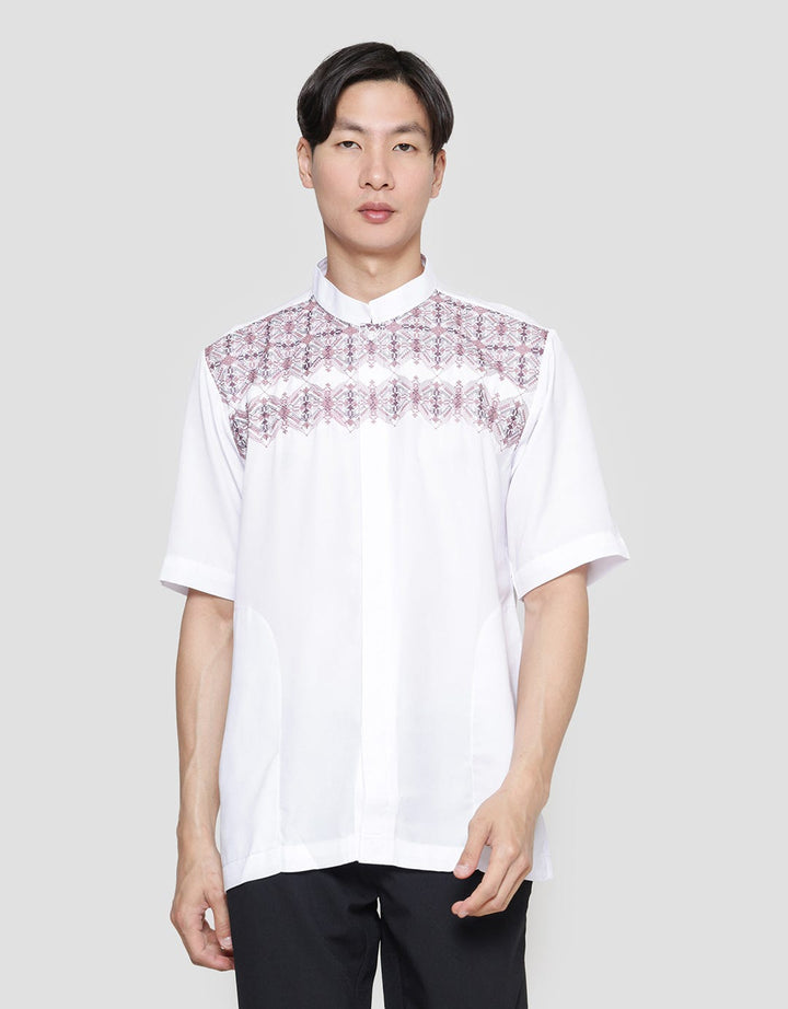 Arjuna Weda Regular Fit Geometric Koko Men