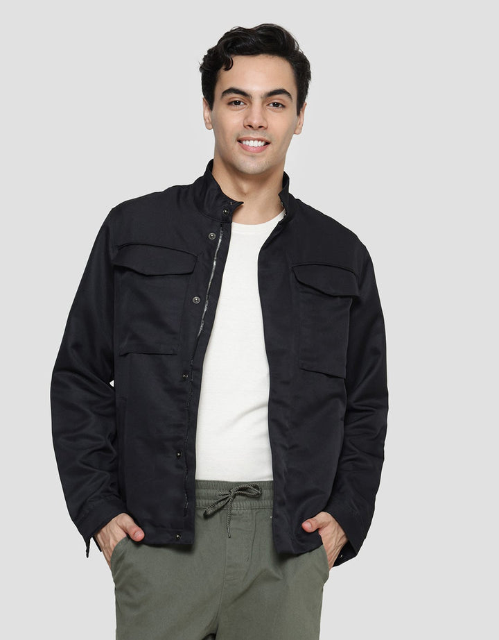 Cole Woven Twill Lavender Nyc Jaket Pria