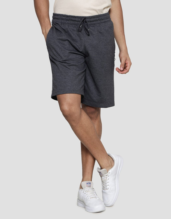 Cole Knit Terry Solid With Zipper Men's Shorts