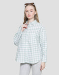 Nevada Check Women's Long Sleeve Shirt