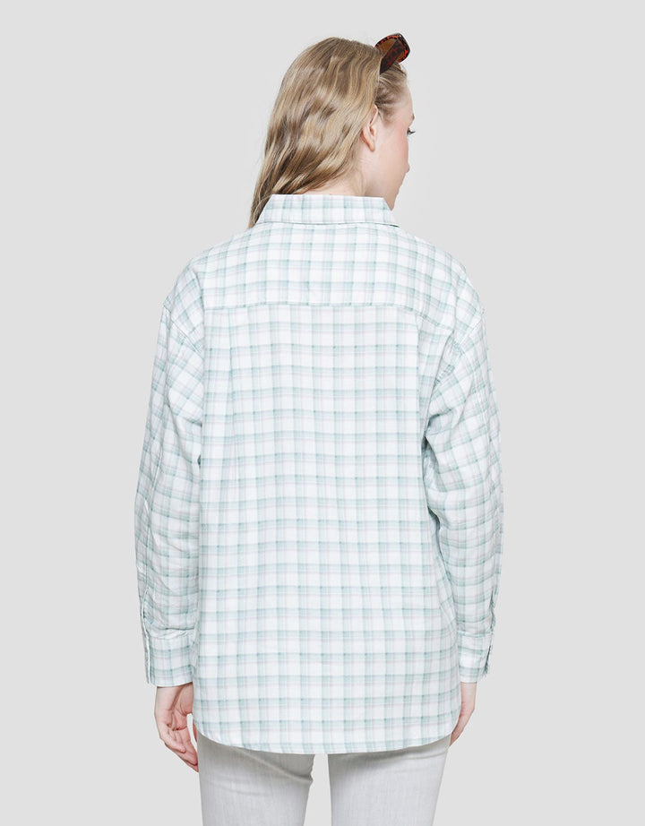 Nevada Check Women's Long Sleeve Shirt