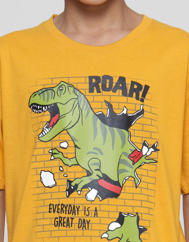 Aero Dino Roar Kaos Anak Laki-laki