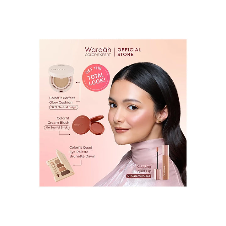 Wardah Colorfit Blush 06 Soulful Brick 3 g