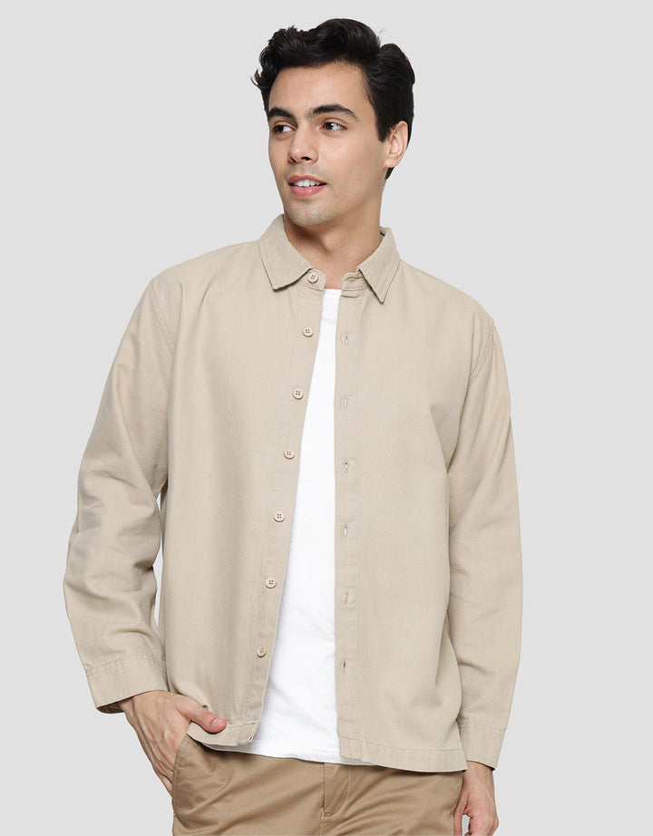 Nevada Marsoto Ottoman Oversized Kemeja Lengan Panjang Pria