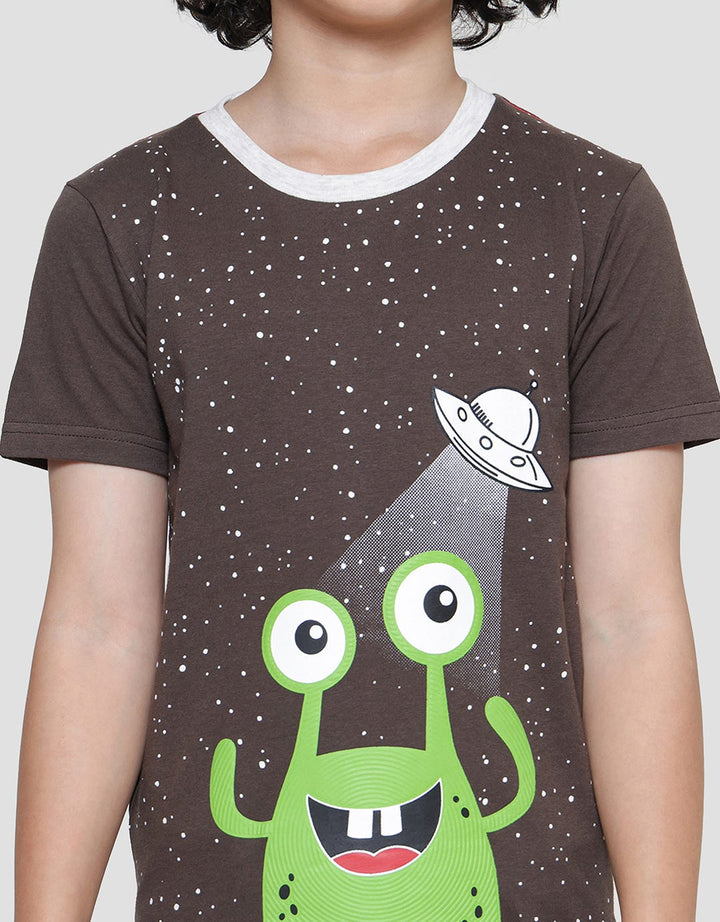 Little M  Monster Baju Set Anak Laki-Laki