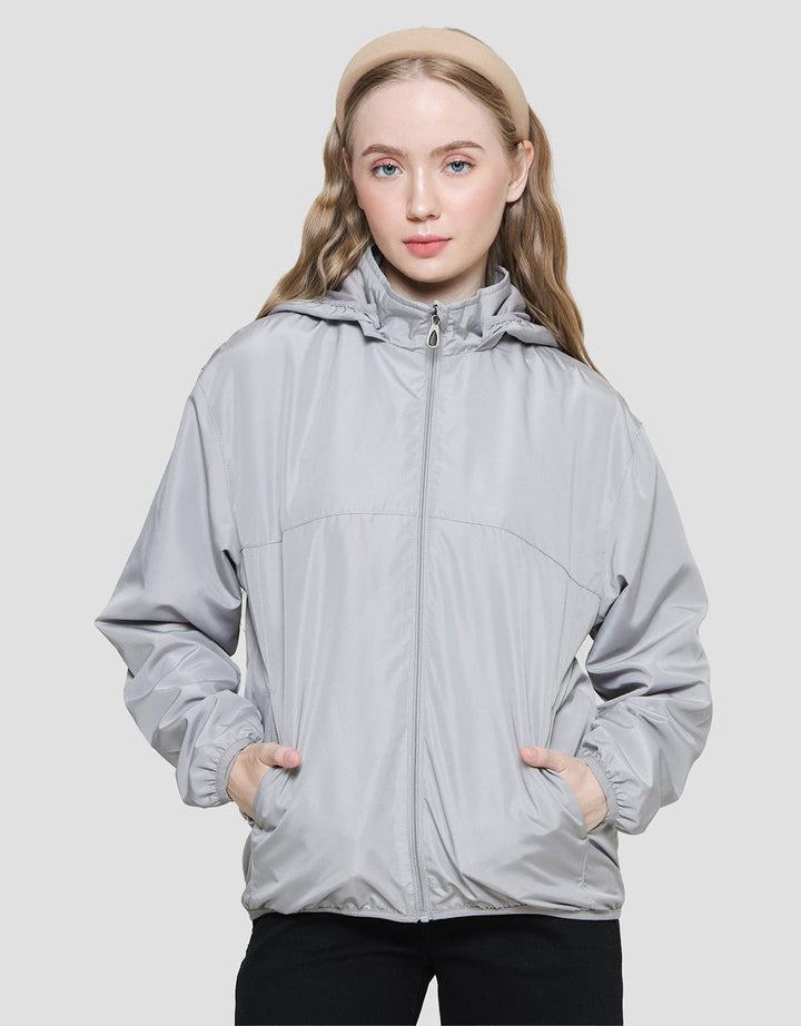 American Jeans Plain Zip Jaket Wanita