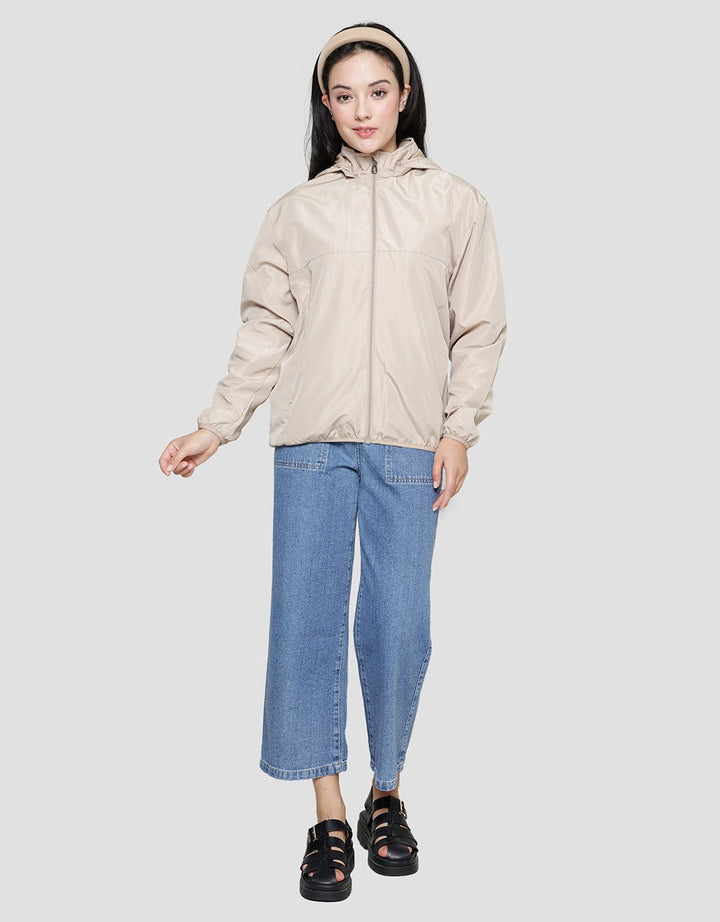 American Jeans Plain Zip Jaket Wanita