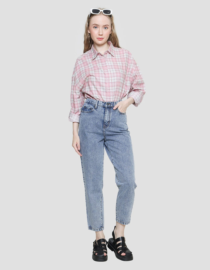 Nevada Casual Denim Celana Panjang Wanita