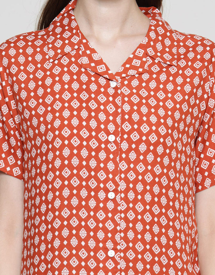 St. Yves Mini Ethnic Women's Sleepwear Set