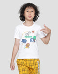 Little M Animal In The Jungle Kaos Lengan Pendek Anak Laki-Laki
