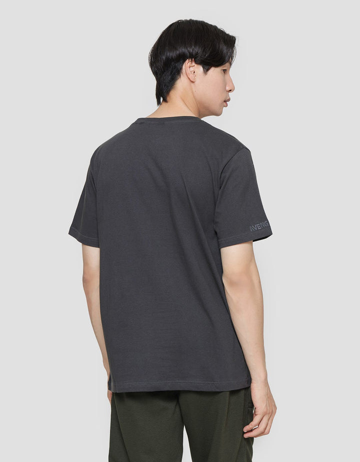 Marvel Patch Embro Hulk Kaos Lengan Pendek Pria