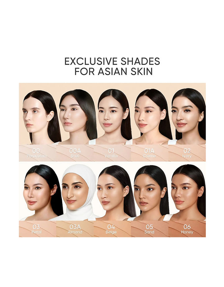 Skintific All Day Perfect Soft Matte Serum Foundation 01 Vanilla