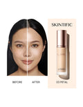 Skintific All Day Perfect Soft Matte Serum Foundation 03 Petal
