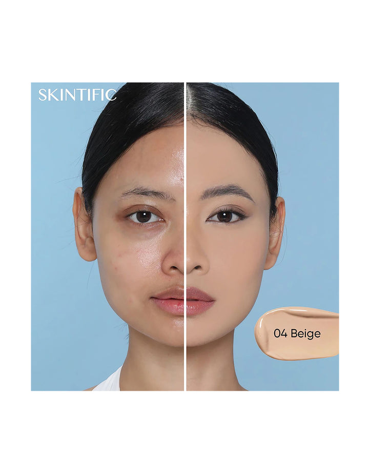 Skintific SPF35 PA++ Lightweight Cushion 04 Beige