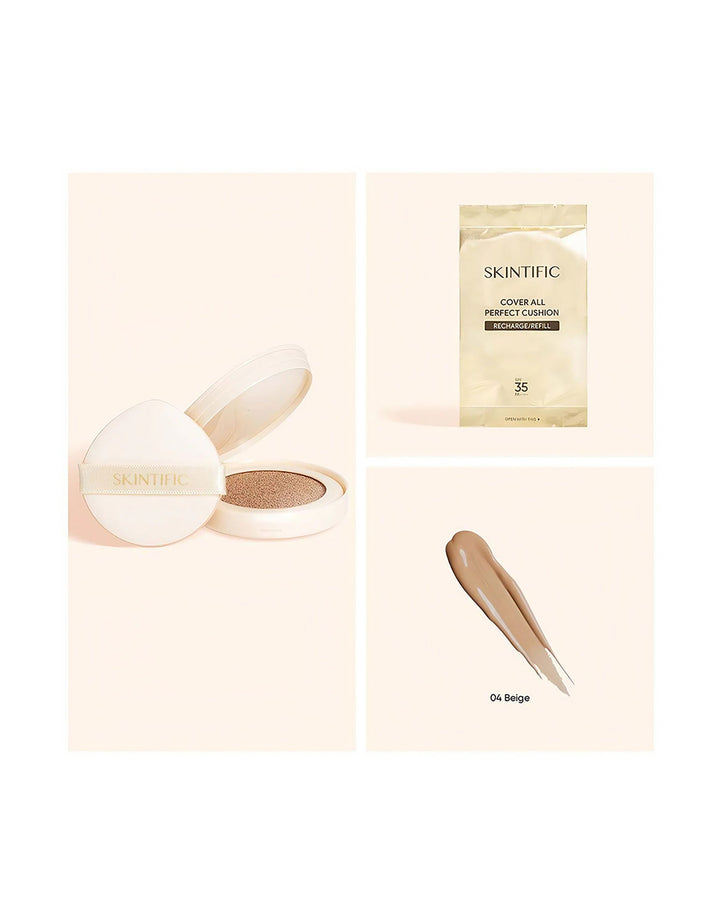 Skintific SPF35 PA++++ Lightweight Cushion Refill 04 Beige