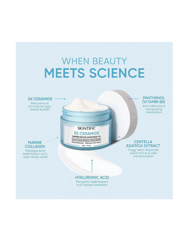 Skintific 5X Ceramide Barrier Moisture Gel 6gr