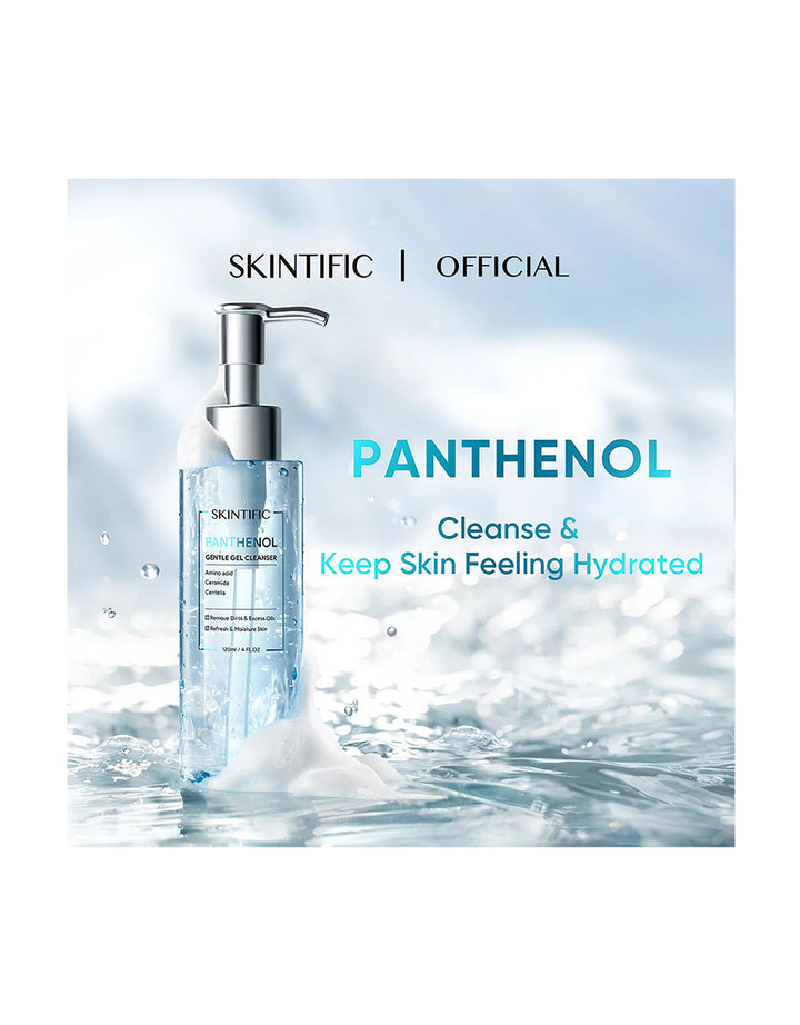 Skintific 5% Panthenol Gentle Gel Cleanser 120ml