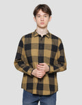 Gab's Check Reguler Kemeja Lengan Panjang Pria