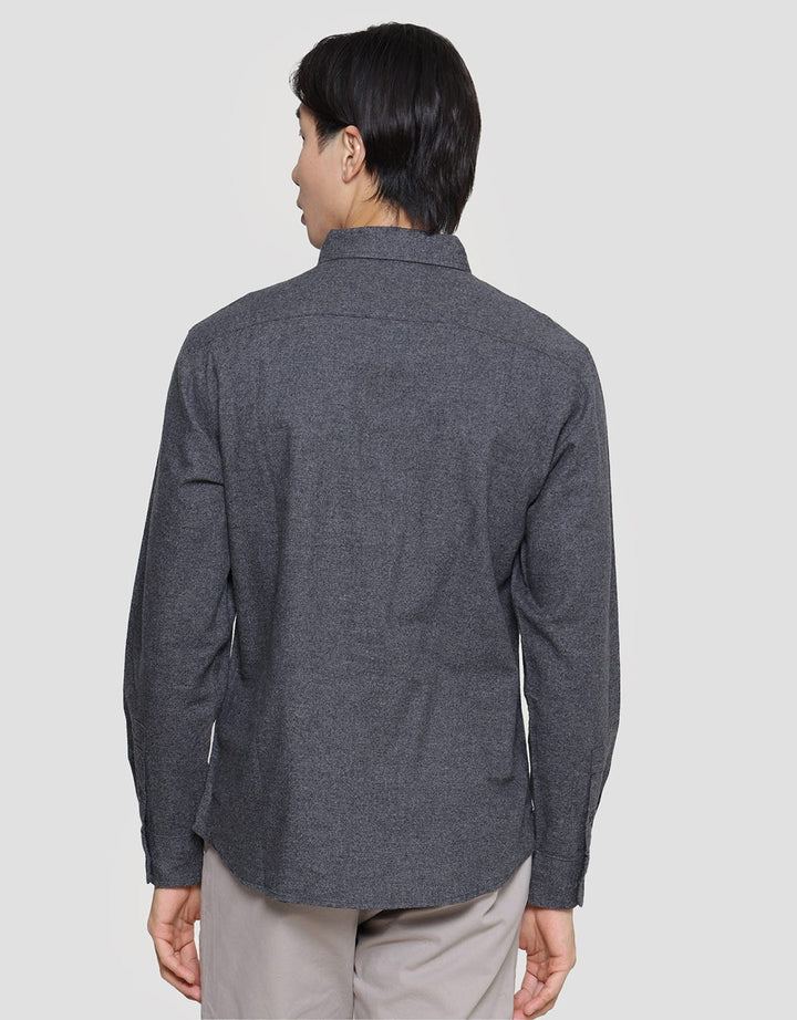 Triple Casual Look Men's Slim Fit Flannel Shirt