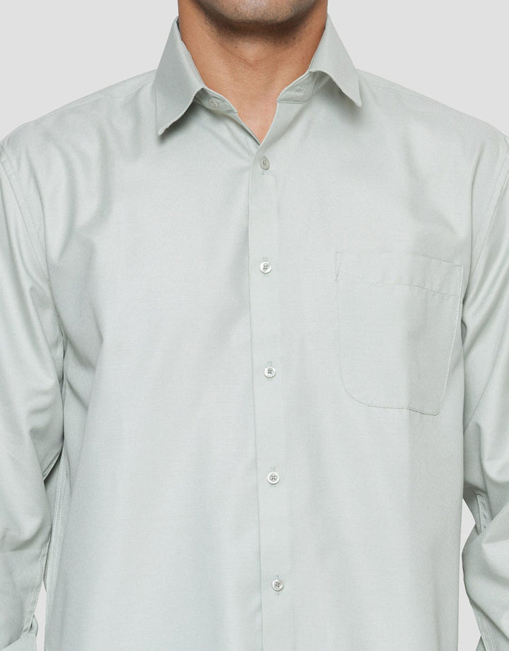 Cole Regular Pv Solid Kemeja Lengan Panjang Pria