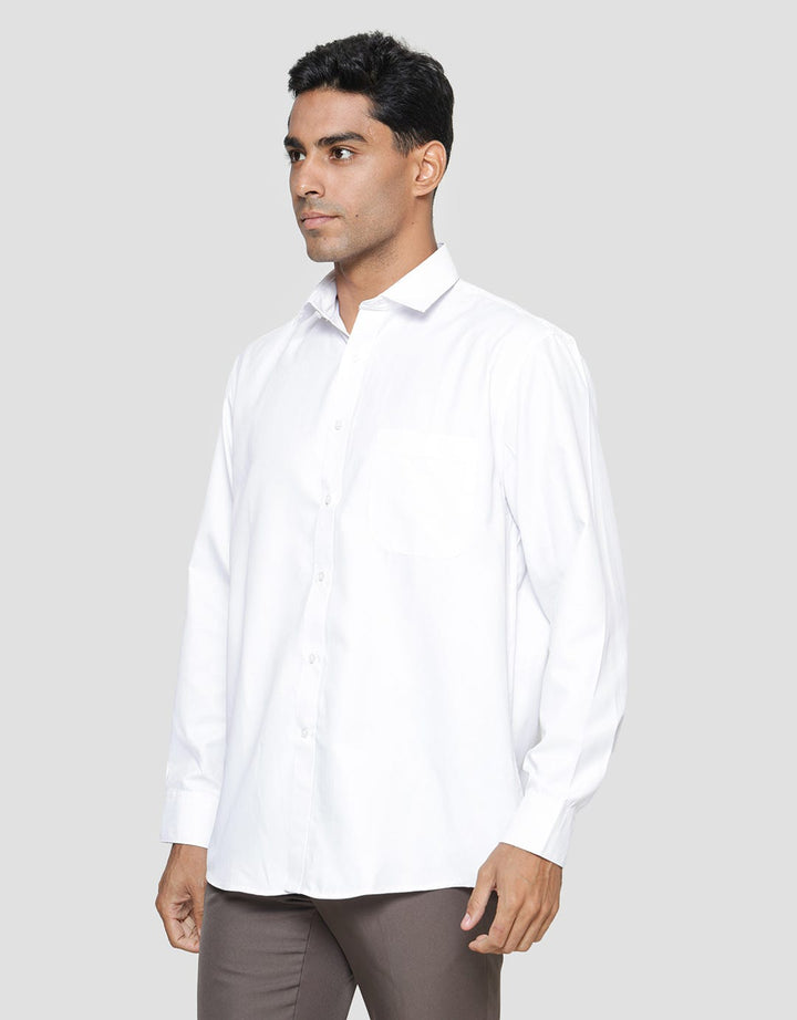 Cole Regular Texture Dobby Kemeja Lengan Panjang Pria