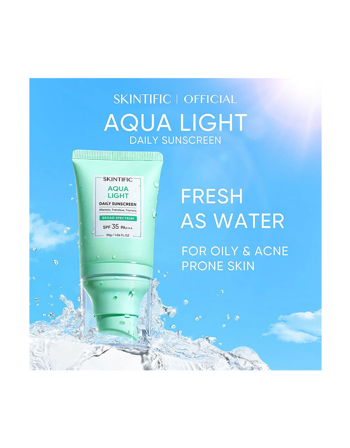 Skintific Aqua Light Daily Sunscreen SPF35 PA+++ 30g