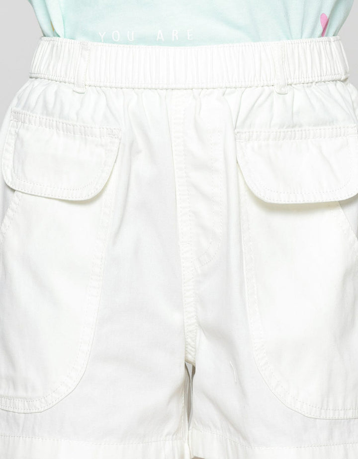 Aero Woven Kantong Kargo Depan Celana Pendek Anak Perempuan