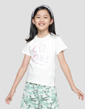 Little M Look Star And Bear Kaos Lengan Pendek Anak Perempuan