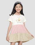 Little M Tritone Bee Dress Anak Perempuan