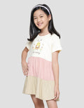 Little M Tritone Bee Dress Anak Perempuan