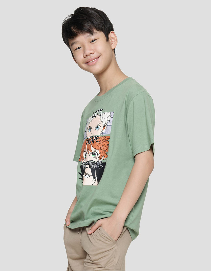 Aero Lets Escape Kaos Lengan Pendek Anak Laki-Laki