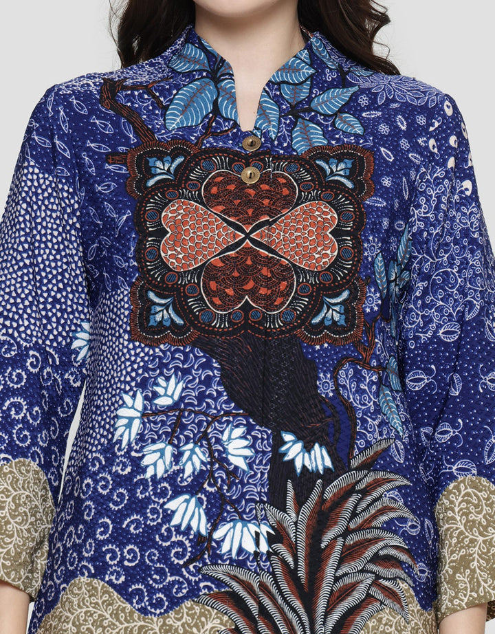 Arjuna Weda 4 Hearts Women's Batik Blouse