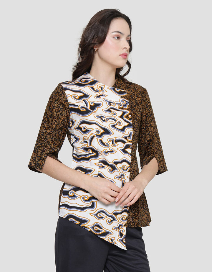 Arjuna Weda Mega Mendung Women's Batik Blouse