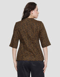 Arjuna Weda Mega Mendung Women's Batik Blouse