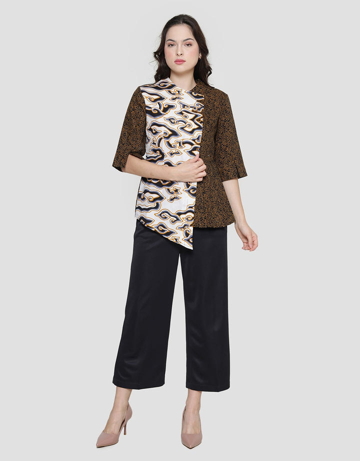 Arjuna Weda Mega Mendung Women's Batik Blouse