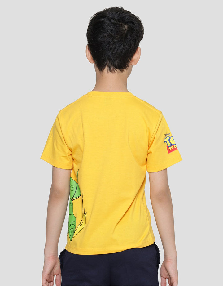 Disney Toy Story Rex Back Print Kaos Anak Laki-Laki